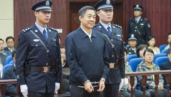 Bo Xilai, sentenciado por soborno, corrupción y abuso de poder. (AP)