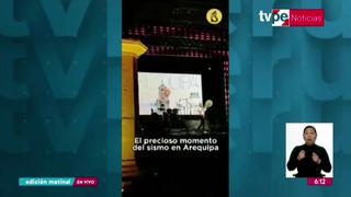 Sismo en Arequipa: Niño poeta calma a su público ante movimiento telúrico “No se desesperen”