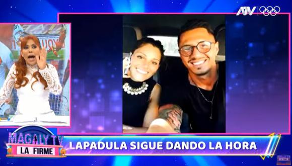 Magaly Medina volvió a referirse a Gianluca Lapadula en su programa. (Foto: Captura ATV).