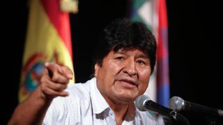 “Si la propuesta del pueblo gana hoy en Perú y Ecuador volveremos al proyecto de Hugo Chávez”, dice Evo Morales