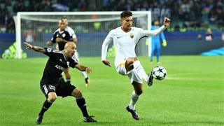 Roma ganó 1-0 a Qarabag por la Champions League