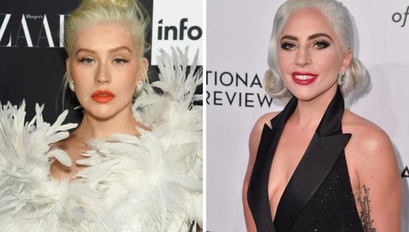 Christina Aguilera agradece a Lady Gaga por alzar su voz contra R. Kelly (Fotos: AFP)
