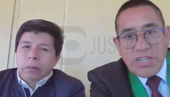 Pedro Castillo y su defensa técnica desistieron del recurso de apelación a la tutela de derechos. Foto: Poder Judicial