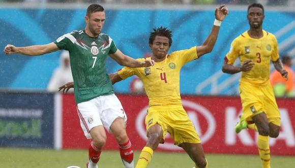 México ganaron 1-0 a Camerún el 13 de junio pasado.  (EFE)