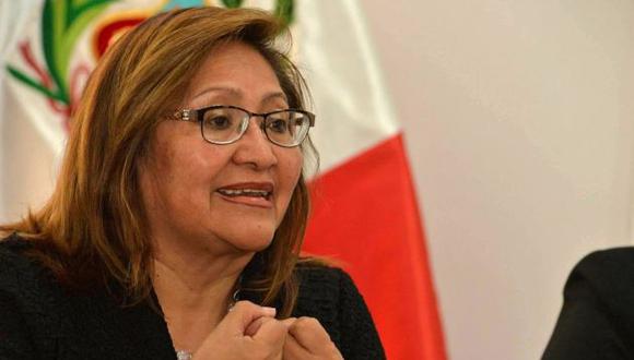 Ana María Choquehuanca hizo un llamado al Poder Judicial y al Ministerio Público para agilizar la solución de los casos como el de la niña carbonizada. (USI)