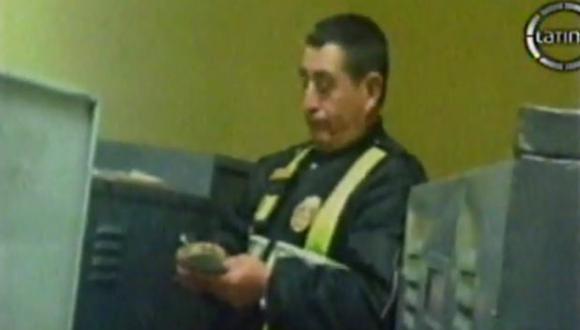 El ministro Wilfredo Pedraza dijo que el suboficial implicado ya fue identificado y será detenido. (Captura de TV)