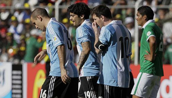 Messi y compañía lograron un punto en la altura. (Reuters)