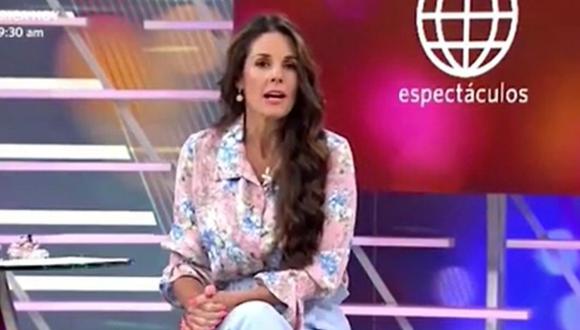 Rebeca Escribens se pronunció tras el comunicado de Sofía Franco y Álvaro Paz de la Barra. (Foto: captura de video)