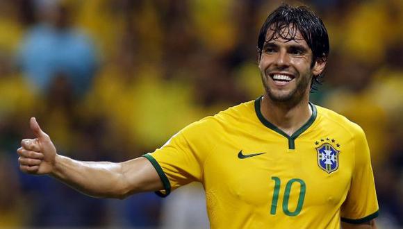 Kaká espera volver a vestilar la camisar verdeamarilla. (Reuters)