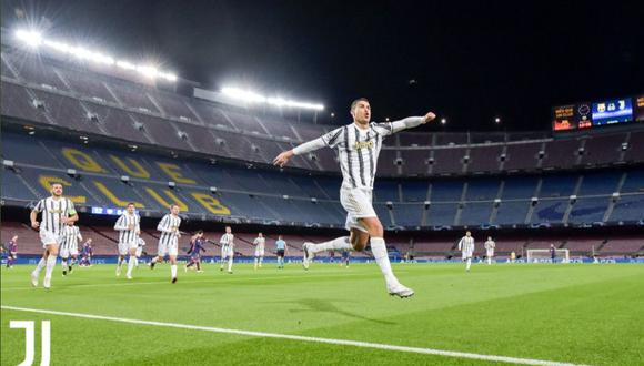 Juventus se cobró una revancha contra Barcelona en las redes sociales. (Foto: Juventus)