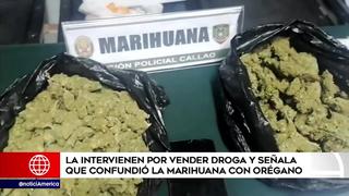 Callao: Mujer que vendía droga asegura que confundió la marihuana con orégano