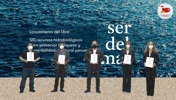 La Sociedad Nacional de Pesquería (SNP) presentó el libro “Ser del Mar: 120 recursos hidrobiológicos para preservar la riqueza y sostenibilidad del litoral peruano”.