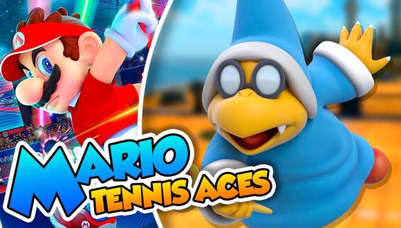 El próximo mes de abril llegará 'Kamek' a 'Mario Tennis Aces'.
