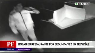 Delincuentes tomaron cerveza y helado dentro del restaurante que asaltaron en Salamanca