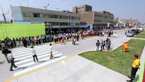 Hoy se inauguraron obras en el jirón Abtao. (Facebook/Municipalidad de Lima)
