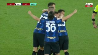 Juventus vs. Inter: Barella anotó soberbio gol para el 1-0 en la Copa Italia [VIDEO]