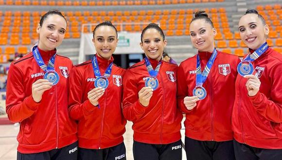 Perú sobresalió con medallas en el Panamericano de Gimnasia Aeróbica. (Foto: Instagram)