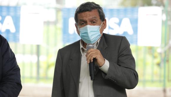 El ministro de Salud, Hernando Cevallos, señaló que el tema de la incineración de Abimael Guzmán no se votó en el Consejo de Ministros pues no es competencia del Gobierno. (Foto: Britanie Arroyo / @photo.gec)