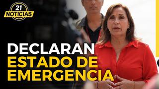 Gobierno de Dina Boluarte declara Estado de Emergencia a nivel Nacional