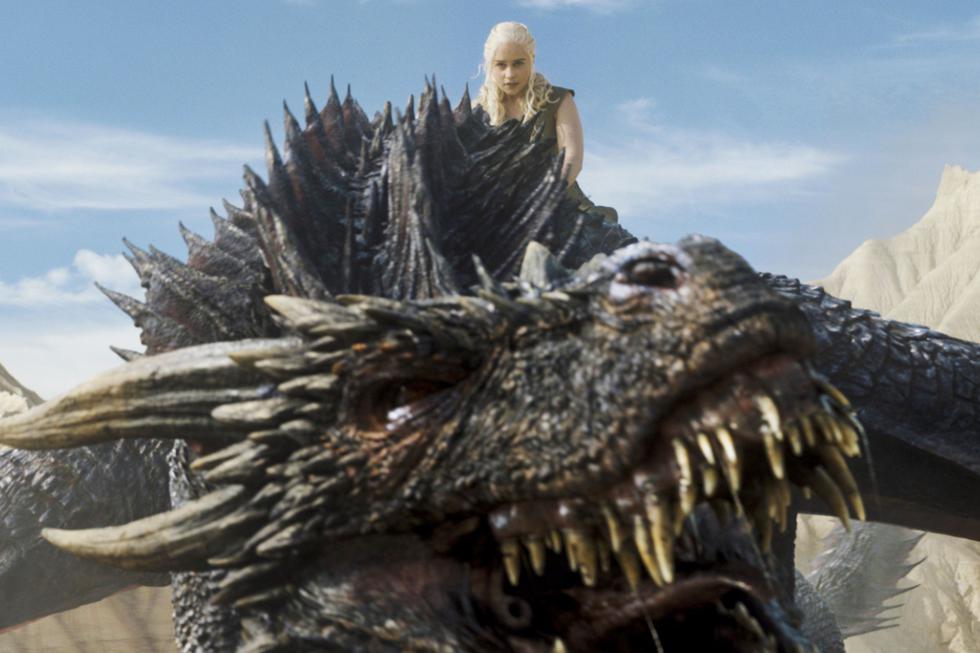 Game of Thrones 8x04: ¿Este es el final 'Rhaegal' el segundo dragón de 'Daenerys'?