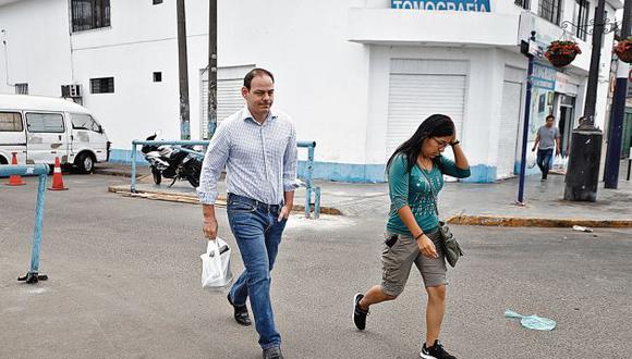 Mark Vito visita a su esposa desde hace casi cuatro meses. (Perú21)