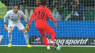YouTube viral: Neymar falló penal en el PSG vs. Saint-Etienne y estrelló el balón en el palo por la Ligue 1 [VIDEO]