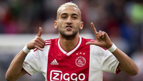 Hakim Ziyech es jugador de Ajax desde la temporada 2016-17. (Foto: AFP)