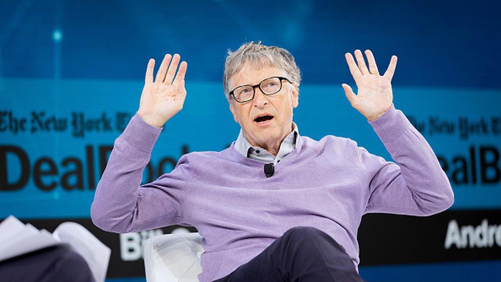 Bill Gates se sinceró y habló sobre teorías conspirativas que lo acusan de la propagación del COVID-19. (Foto: Getty)