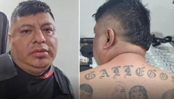 Dany Hamilton Gallegos Guzmán (36) fue atrapado por al Policía