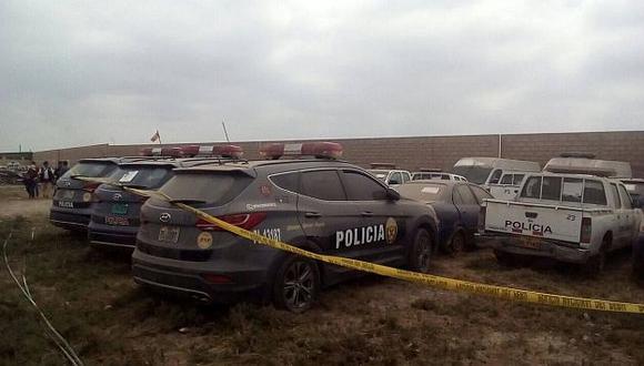 En total son 243 unidades policiales abandonadas en depósito de Chiclayo. (USI)