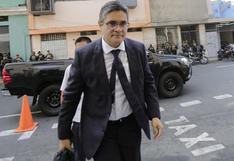 José Domingo Pérez: “Está en evaluación qué medida se tomará por excarcelación de Pier Figari” 