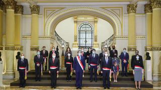 Estos son los nuevos ministros del Gabinete presidido por Pedro Cateriano 