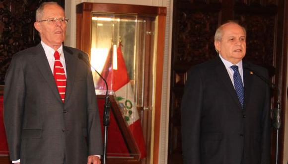 Primera parada. Premier Pedro Cateriano se reunión con el líder de Peruanos Por el Kambio (PPK). (Difusión)
