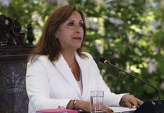 Congresistas de izquierda presentan moción de vacancia contra Dina Boluarte
