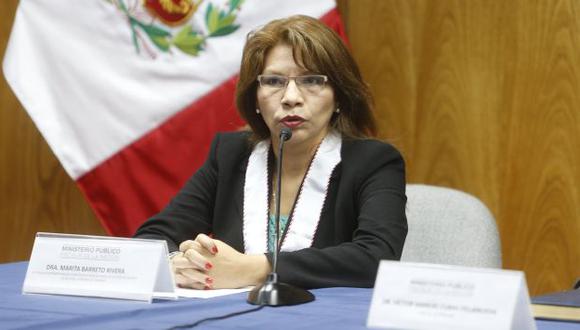 Extreman medidas de seguridad para fiscal Marita Barreto, a cargo del caso Orellana. (Perú21)