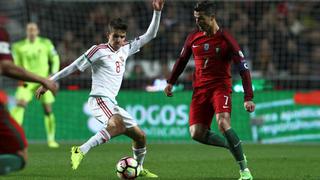 Cristiano Ronaldo marcó espectacular doblete ante Hungría [Fotos y video]