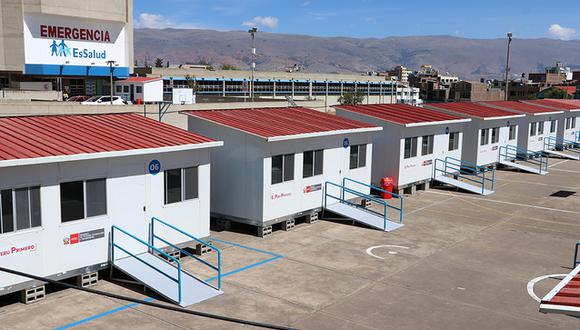 MVCS: Durante pandemia se han instalado 440 módulos temporales de vivienda para pacientes con COVID-19 (Foto: Ministerio de Vivienda)