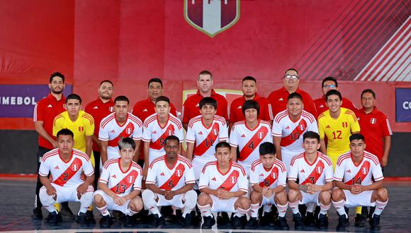 La Selección Peruana Sub 17 cayó estrepitosamente en su debut del Sudamericano. Foto: FPF