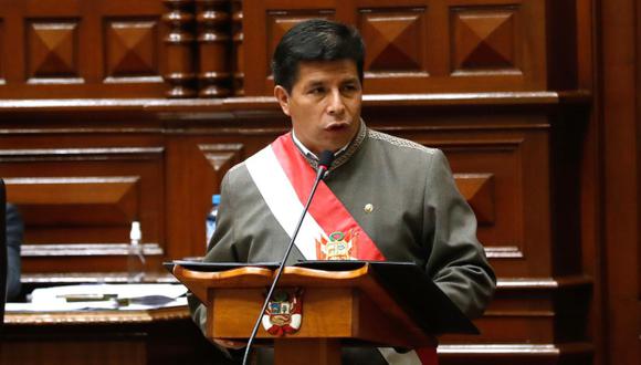 El presidente Pedro Castillo se presentó ante el Congreso para ejercer su derecho a la defensa frente al debate de la moción de vacancia en su contra | Foto: Presidencia Perú