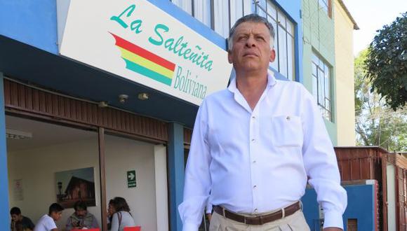 Enrique Portal, empresario boliviano, dueño de ‘La Salteñita Boliviana’. (Gessler Ojeda/Perú21)