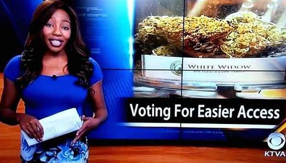 Reportera renunció a su trabajo para dedicarse a promover la legalización de la marihuana. (YouTube)