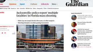 Así informó la prensa internacional en torno al tiroteo en Jacksonville [FOTOS]