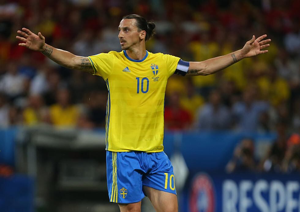 Zlatan Ibrahimovic salió de la selección desde la Eurocopa 2016. (Getty Images)