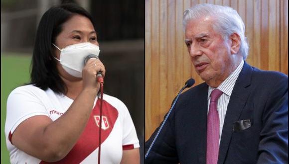 El escritor peruano Mario Vargas Llosa invitó a Keiko Fujimori a participar en foto que se realizará en Ecuador. (Foto: Archivo de GEC)