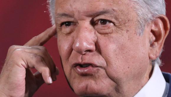 El presidente de México, Andrés Manuel López Obrador, sobre el atentado contra el jefe de seguridad: “No vamos a hacer ningún acuerdo con la delincuencia organizada”. (Foto: EFE/Sáshenka Gutiérrez).