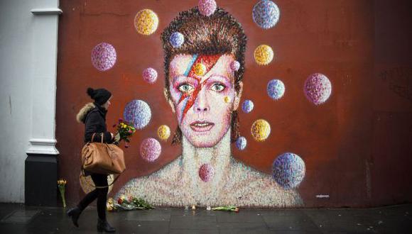 Mural de David Bowie en Brixton, London.