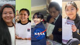 Escolares peruanas de distintas regiones visitarán sede de la NASA en Houston