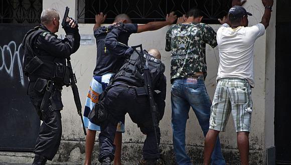 La favela Sao Carlos fue pacificada hace un año y se le asignó una Policía Comunitaria. (AP)