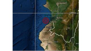 Sismo de magnitud 4,1 se registró esta mañana en Tumbes