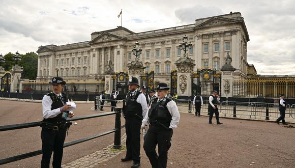 Palacio de Buckingham. (Photo by Louisa Gouliamaki / AFP)